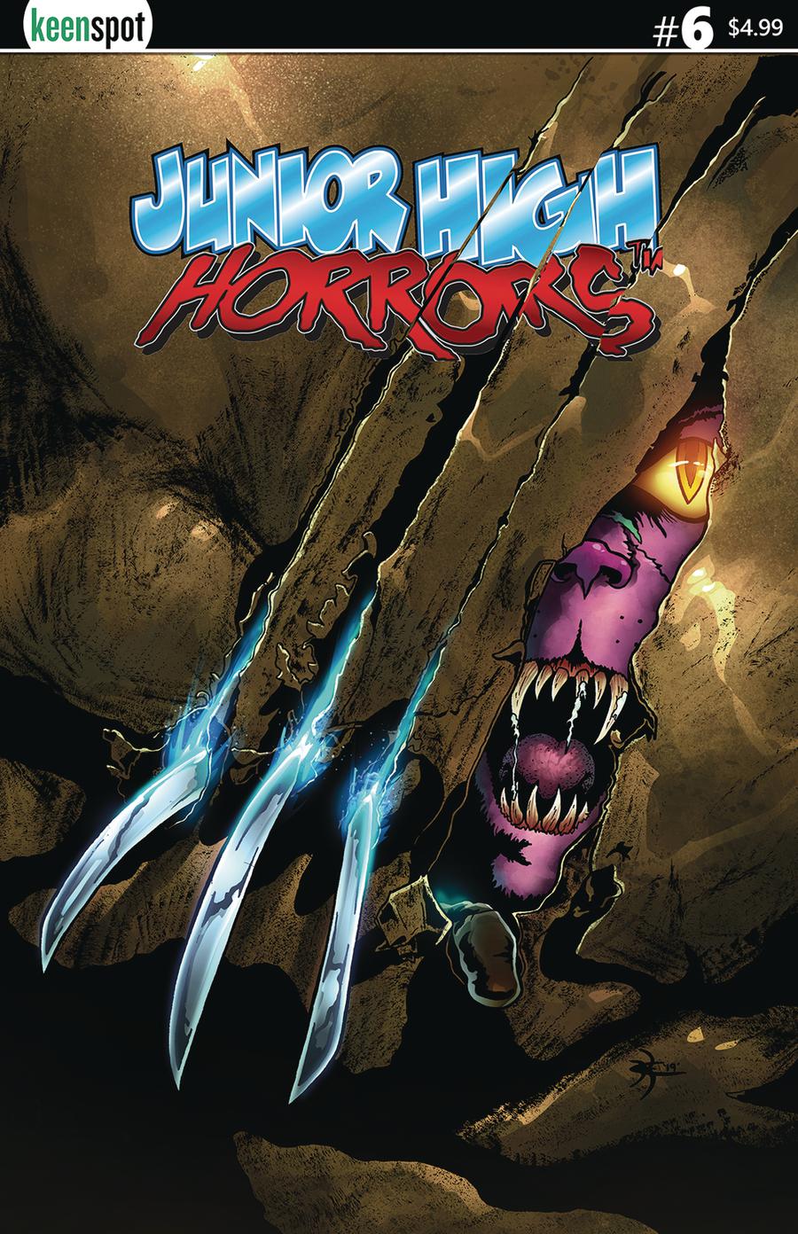 Junior High Horrors #6 Cover A Regular Howling Spoof Cover