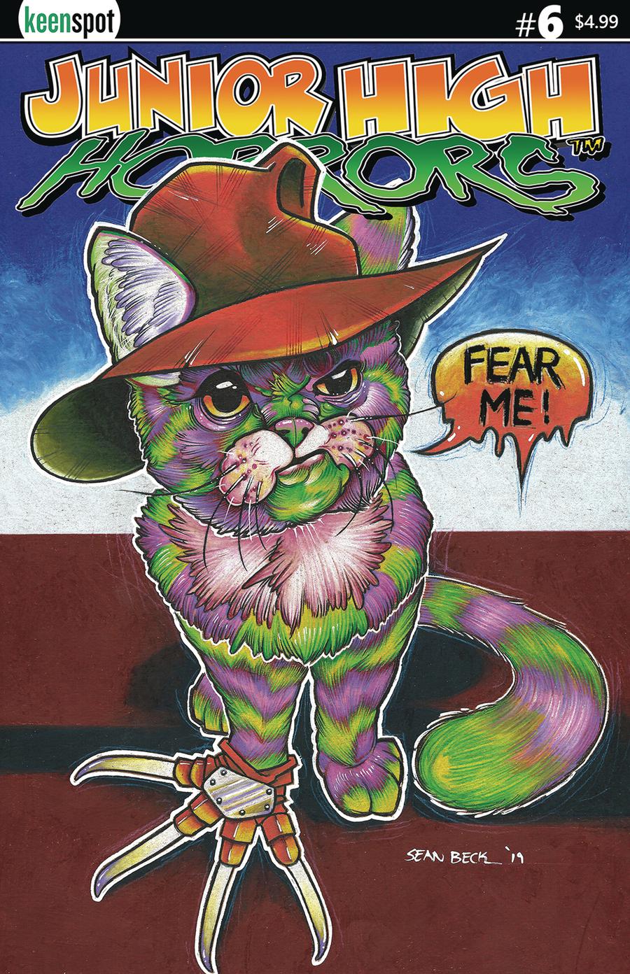 Junior High Horrors #6 Cover C Variant Fear Frederick Cover