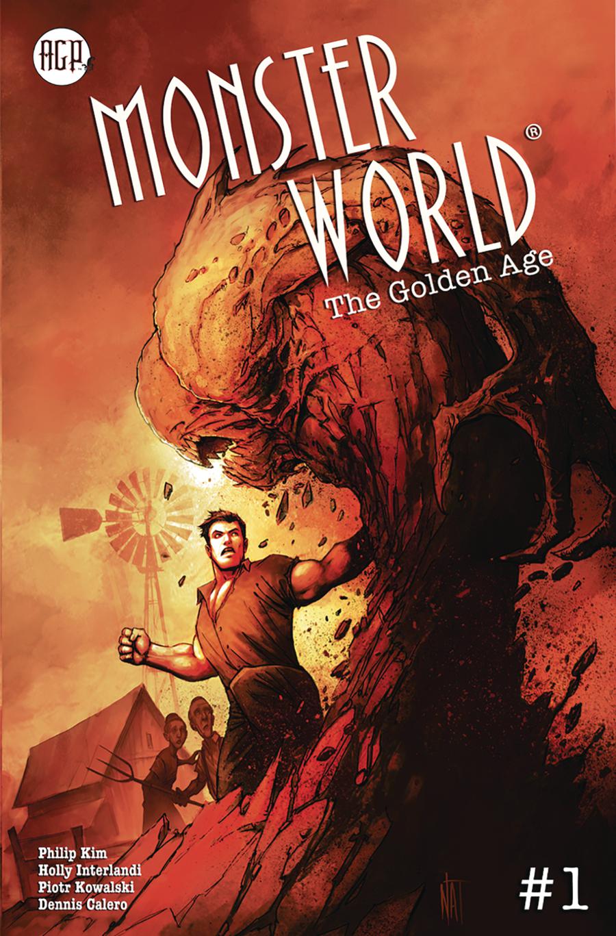 Monster World Golden Age #1 Cover B Variant Nat Jones Cover