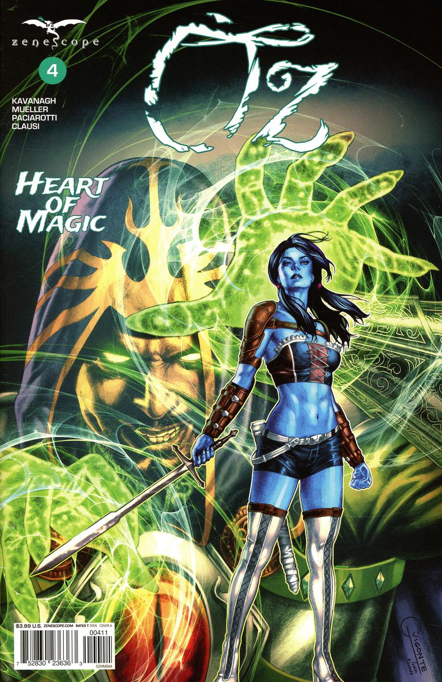 Grimm Fairy Tales Presents Oz Heart Of Magic #4 Cover A Geebo Vigonte