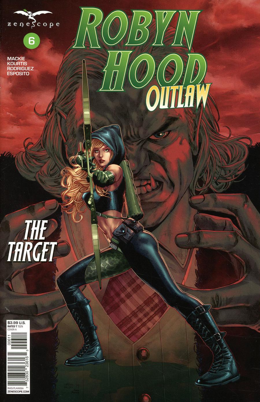 Grimm Fairy Tales Presents Robyn Hood Outlaw #6 Cover A Michael Santamaria