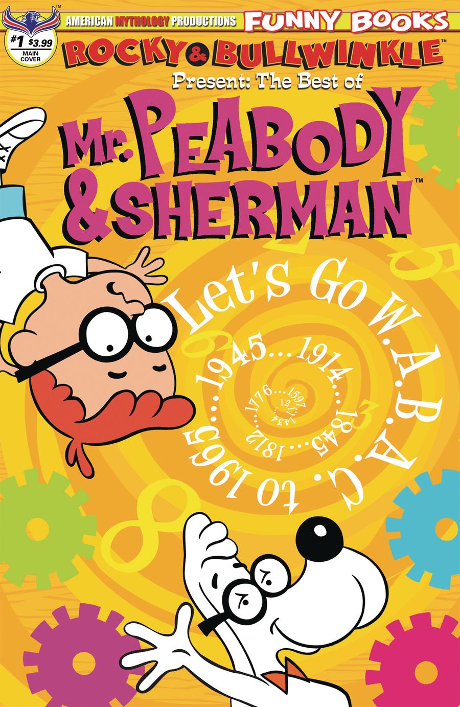 Rocky & Bullwinkle Best Of Mr Peabody & Sherman #1 Cover A Regular Cover