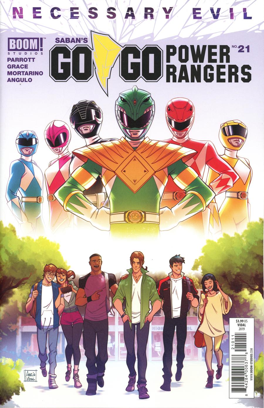 Sabans Go Go Power Rangers #21 Cover A 1st Ptg Regular Amelia Vidal Cover