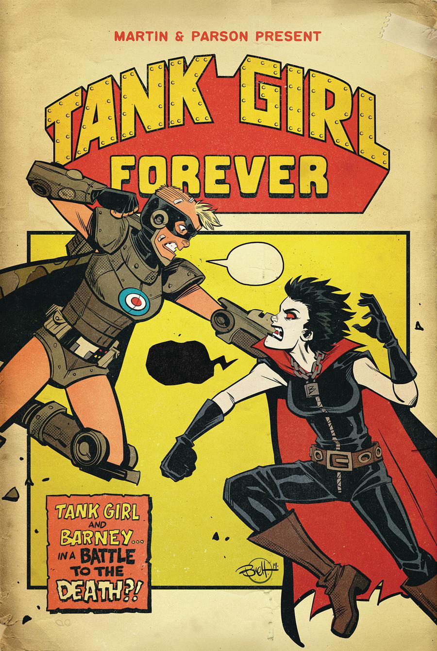 Tank Girl Vol 3 #5 Cover A Regular Brett Parson Cover