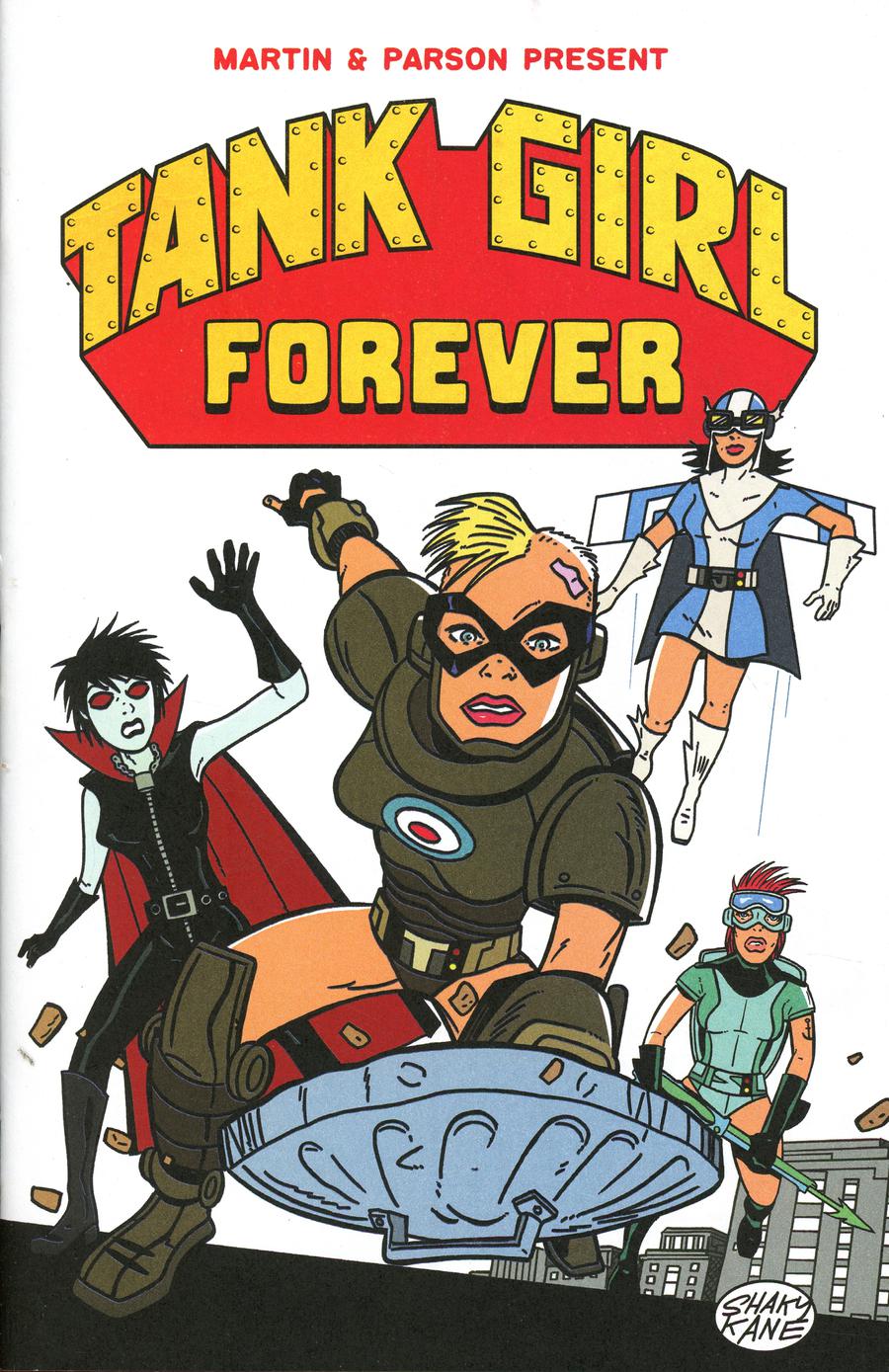 Tank Girl Vol 3 #5 Cover C Variant Shaky Kane Cover