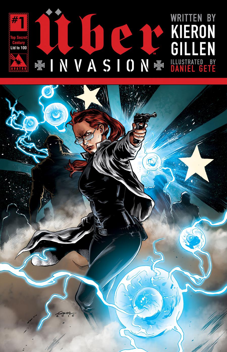 Uber Invasion #1 Cover I Top Secret Century Cover