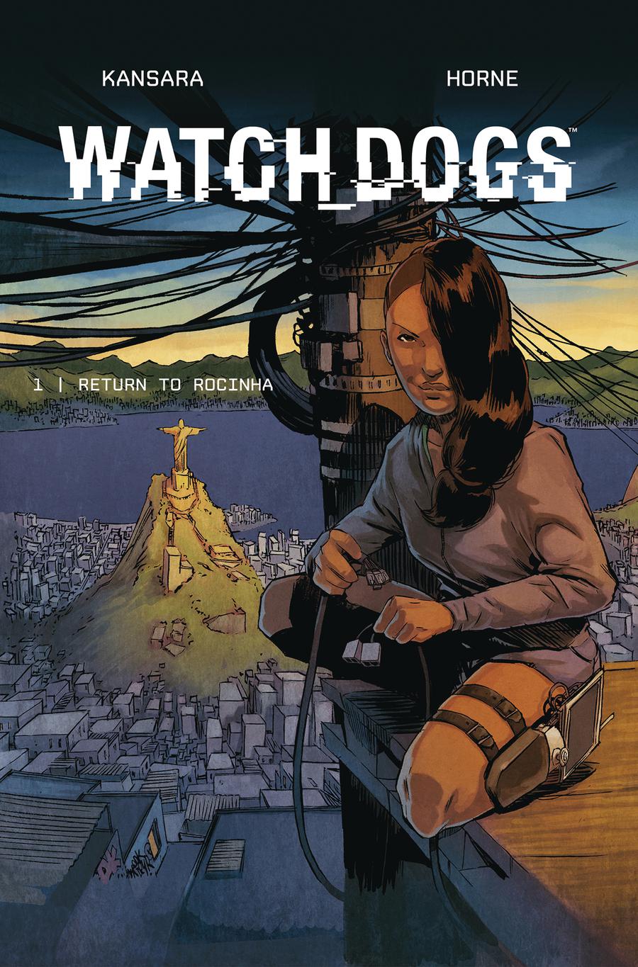Watch Dogs #1 Cover B Variant Horne Cover