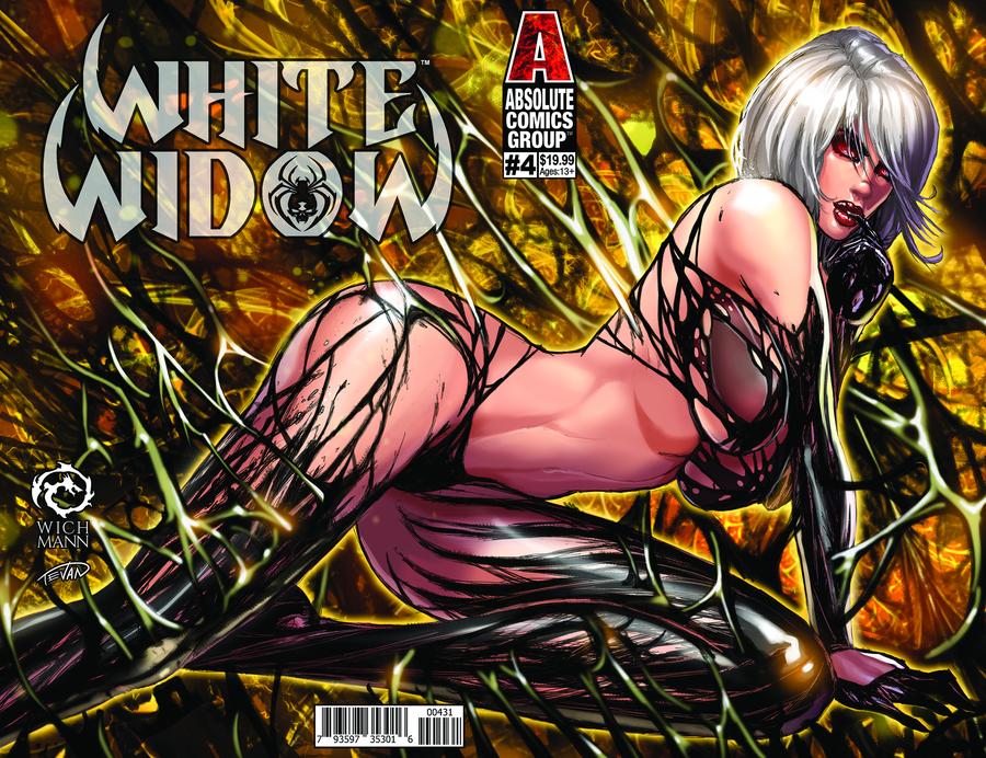 White Widow (Absolute Comics Group) #4 Cover C Variant Jesse Wichmann Lenticular Cover