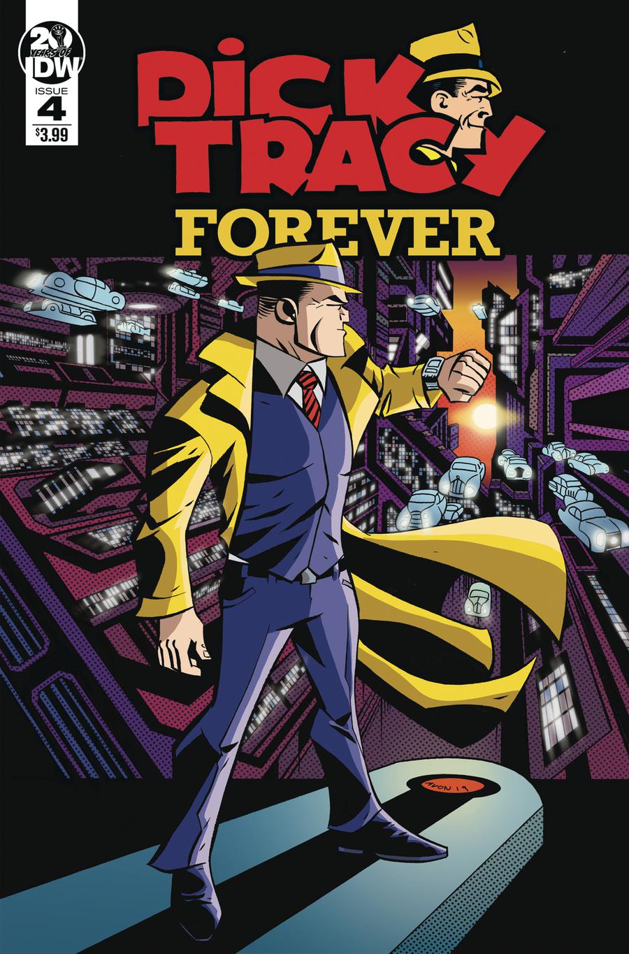 Dick Tracy Forever #4 Cover A Regular Michael Avon Oeming Cover