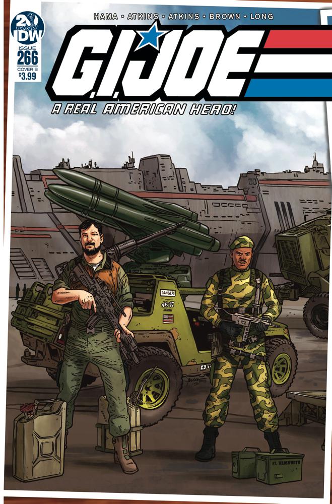 GI Joe A Real American Hero #266 Cover B Variant Jamie Sullivan Cover