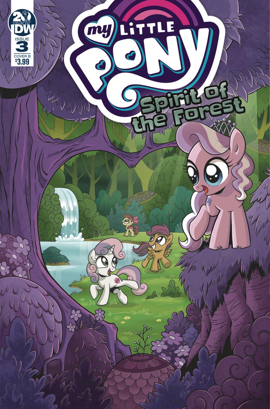 My Little Pony Spirit Of The Forest #3 Cover A Regular Brenda Hickey Cover