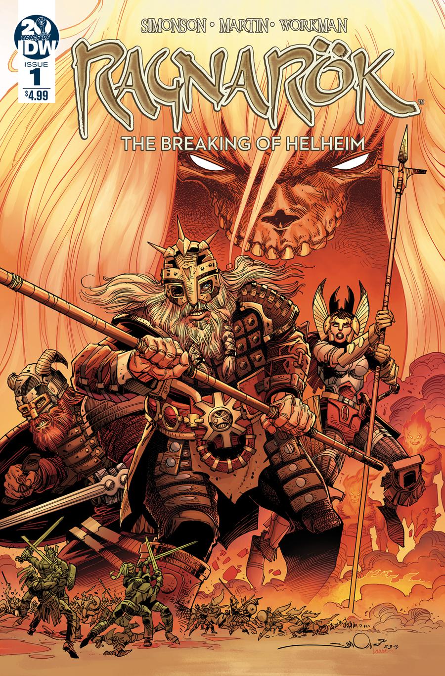 Ragnarok Breaking Of Helheim #1 Cover A Regular Walter Simonson Cover