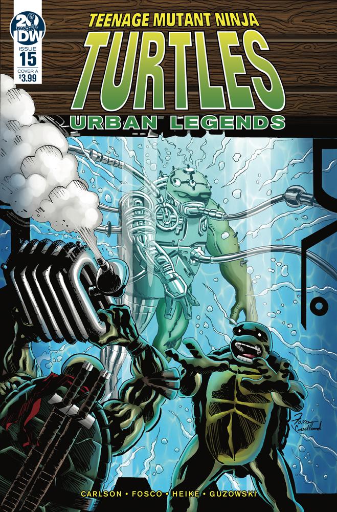 Teenage Mutant Ninja Turtles Urban Legends #15 Cover A Regular Frank Fosco Cover