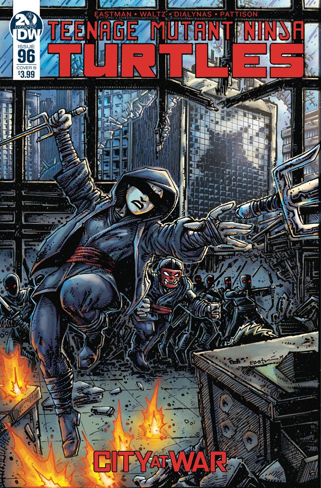 Teenage Mutant Ninja Turtles Vol 5 #96 Cover B Variant Kevin Eastman Cover