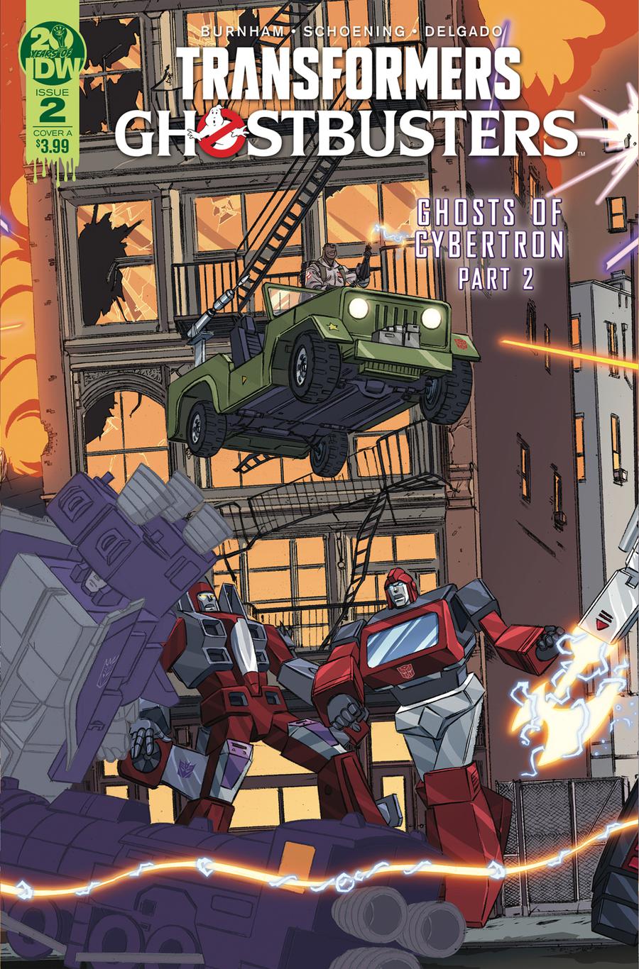 Transformers Ghostbusters #2 Cover A Regular Dan Schoening Cover