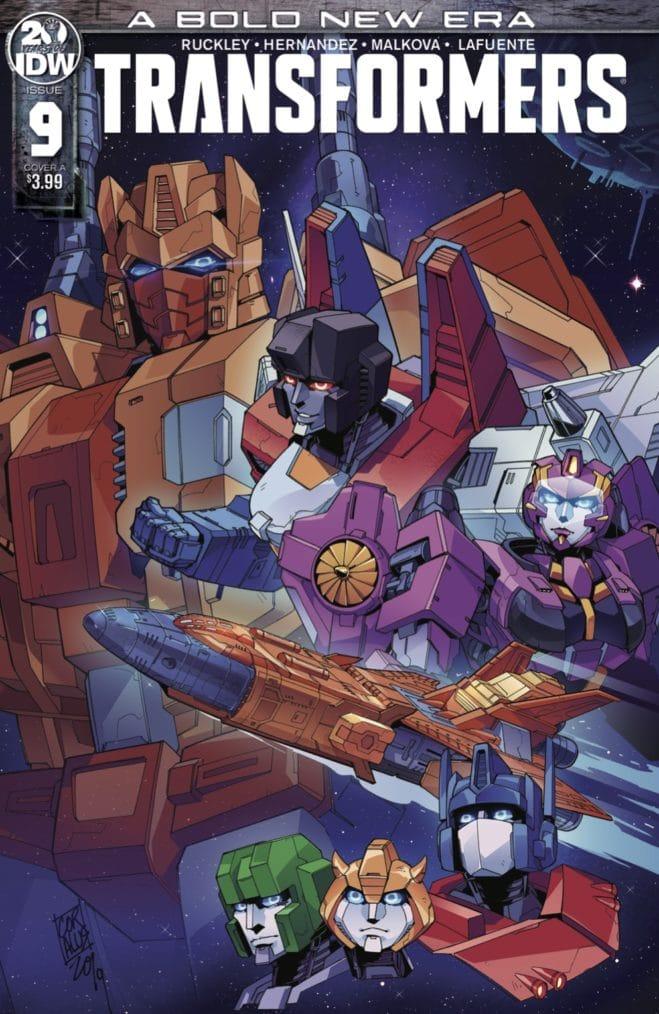 Transformers Vol 4 #9 Cover A Regular Umi Miyao Cover