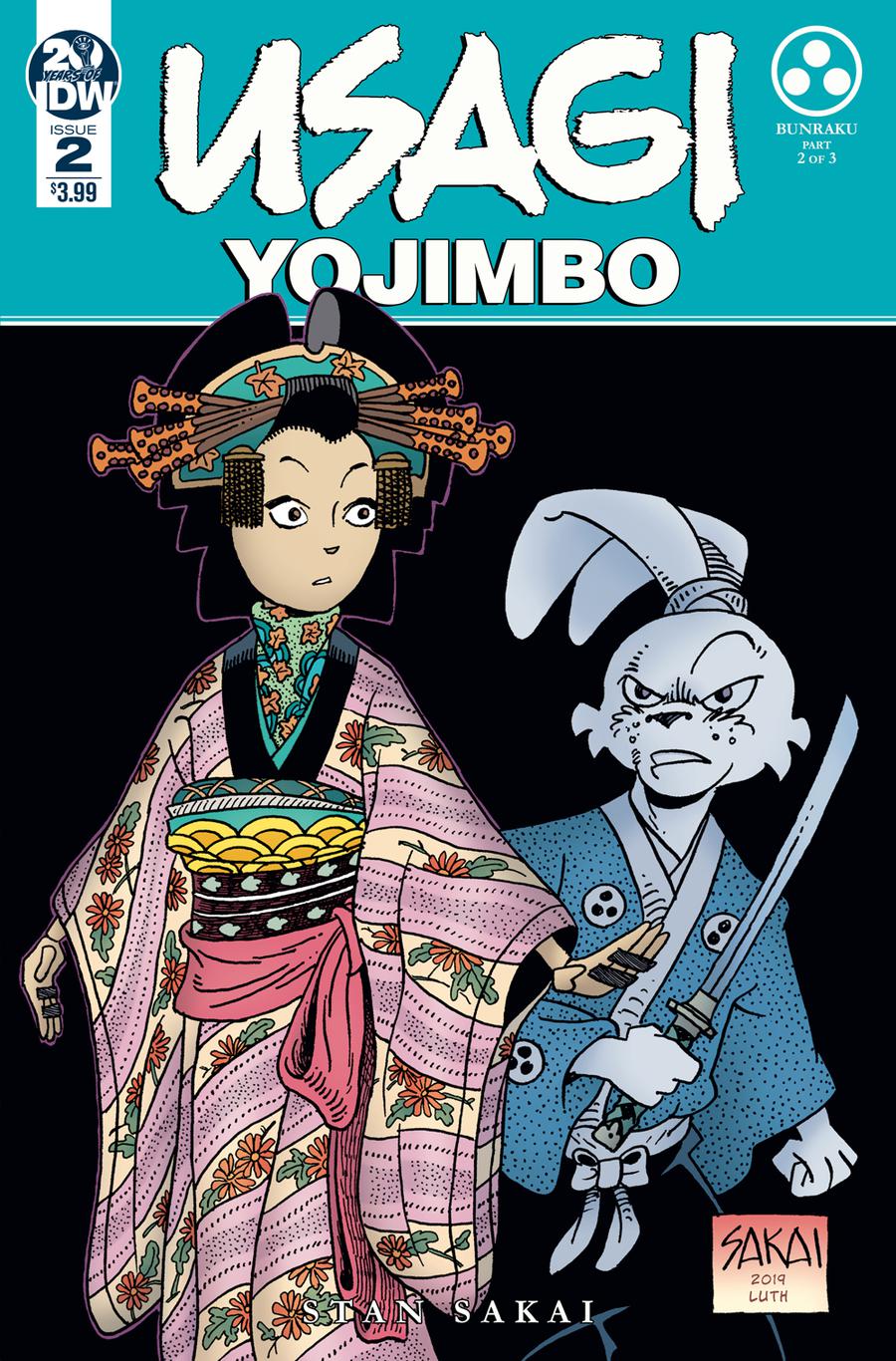 Usagi Yojimbo Vol 4 #2 Cover A 1st Ptg