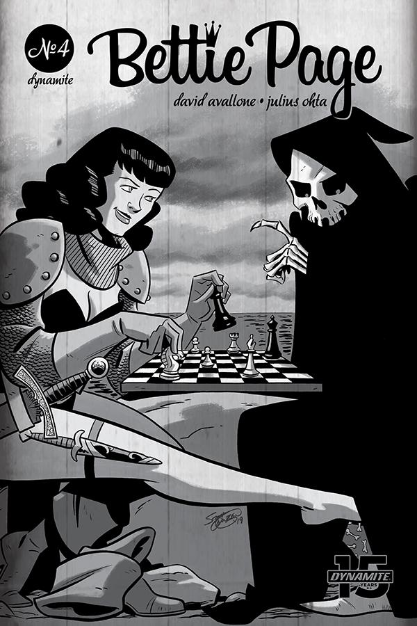 Bettie Page Unbound #4 Cover B Variant Scott Chantler Cover