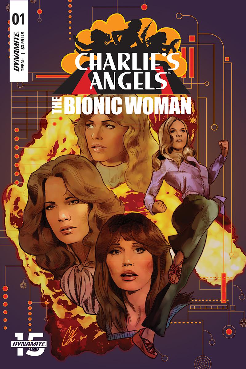Charlies Angels vs The Bionic Woman #1 Cover A Regular Cat Staggs Cover