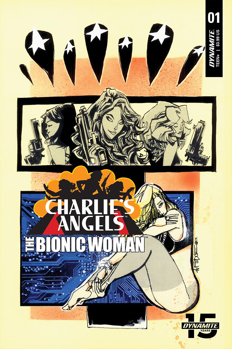 Charlies Angels vs The Bionic Woman #1 Cover B Variant Jim Mahfood Cover