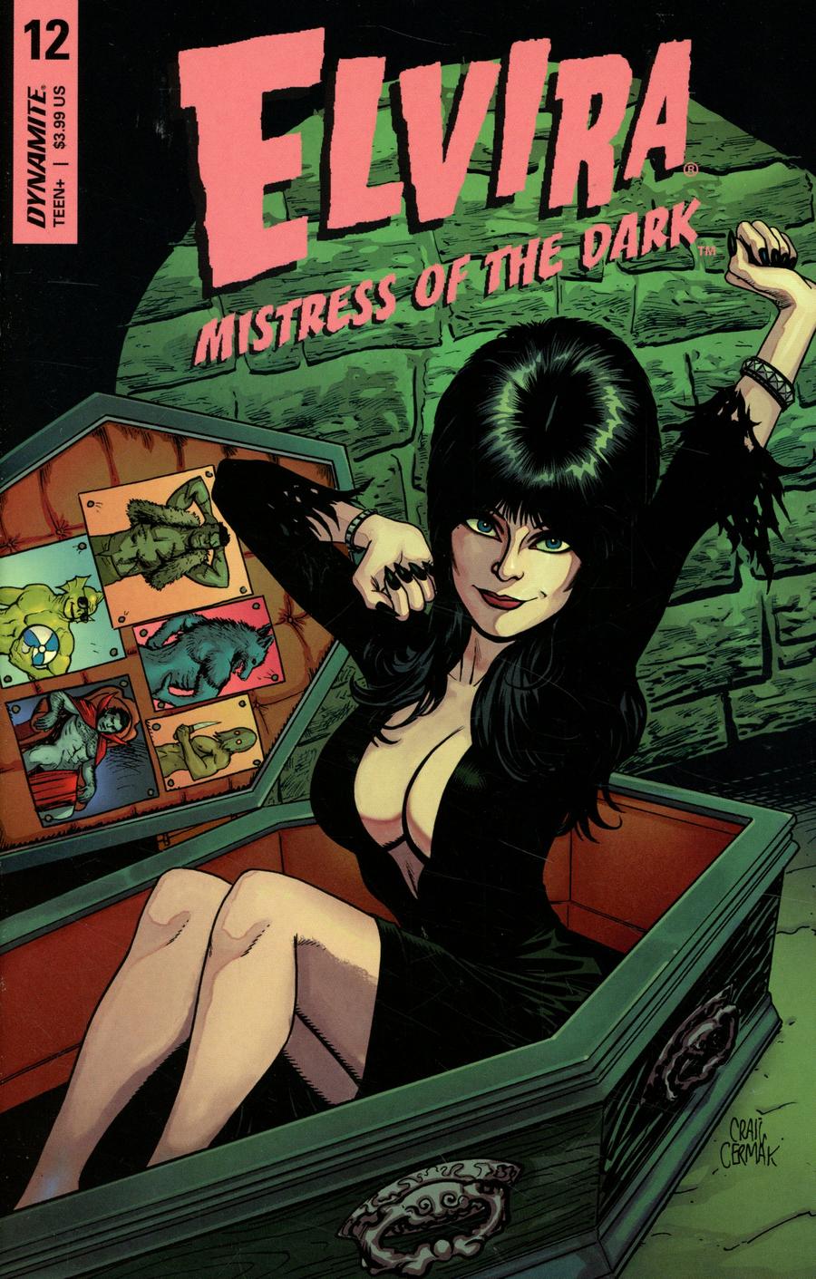 Elvira Mistress Of The Dark Vol 2 #12 Cover B Variant Craig Cermak Cover