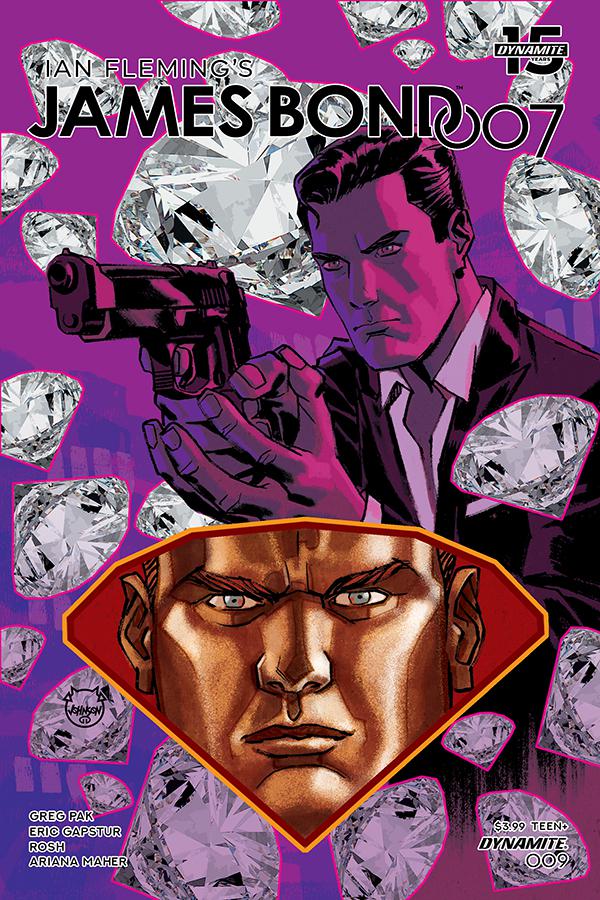 James Bond 007 #9 Cover A Regular Dave Johnson Cover