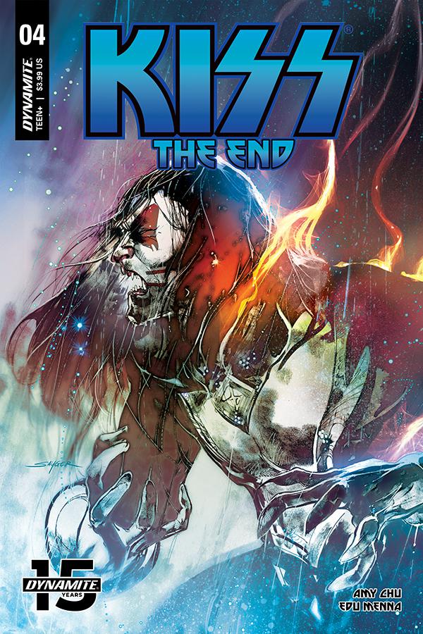 KISS The End #4 Cover A Regular Stuart Sayger Cover