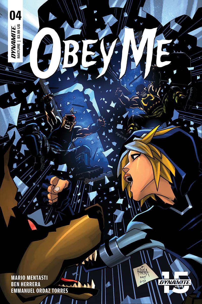 Obey Me #4 Cover A Regular Ben Herrera Cover