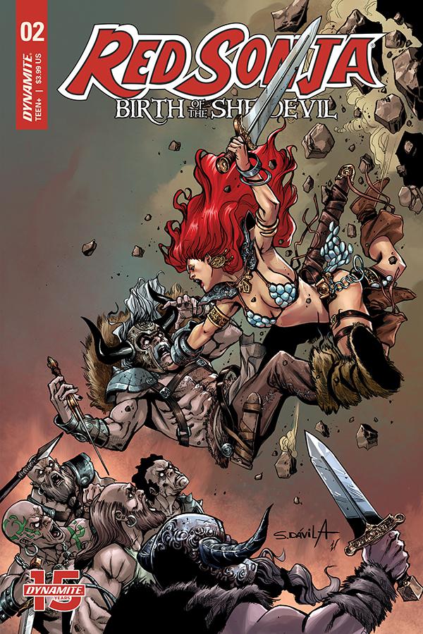 Red Sonja Birth Of The She-Devil #2 Cover B Variant Sergio Davila Cover