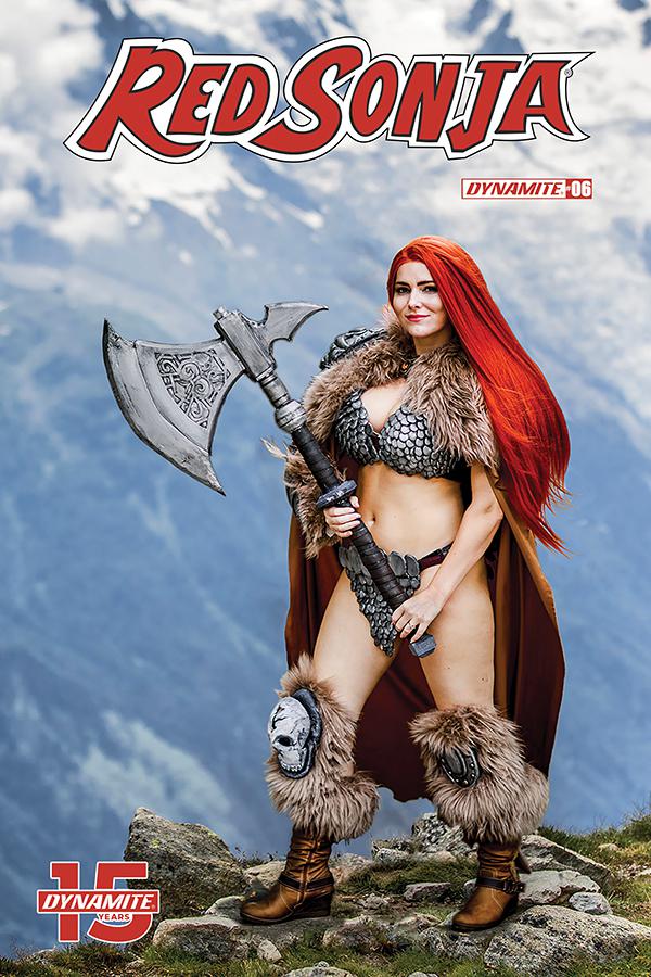 Red Sonja Vol 8 #6 Cover E Variant Cosplay Photo Cover