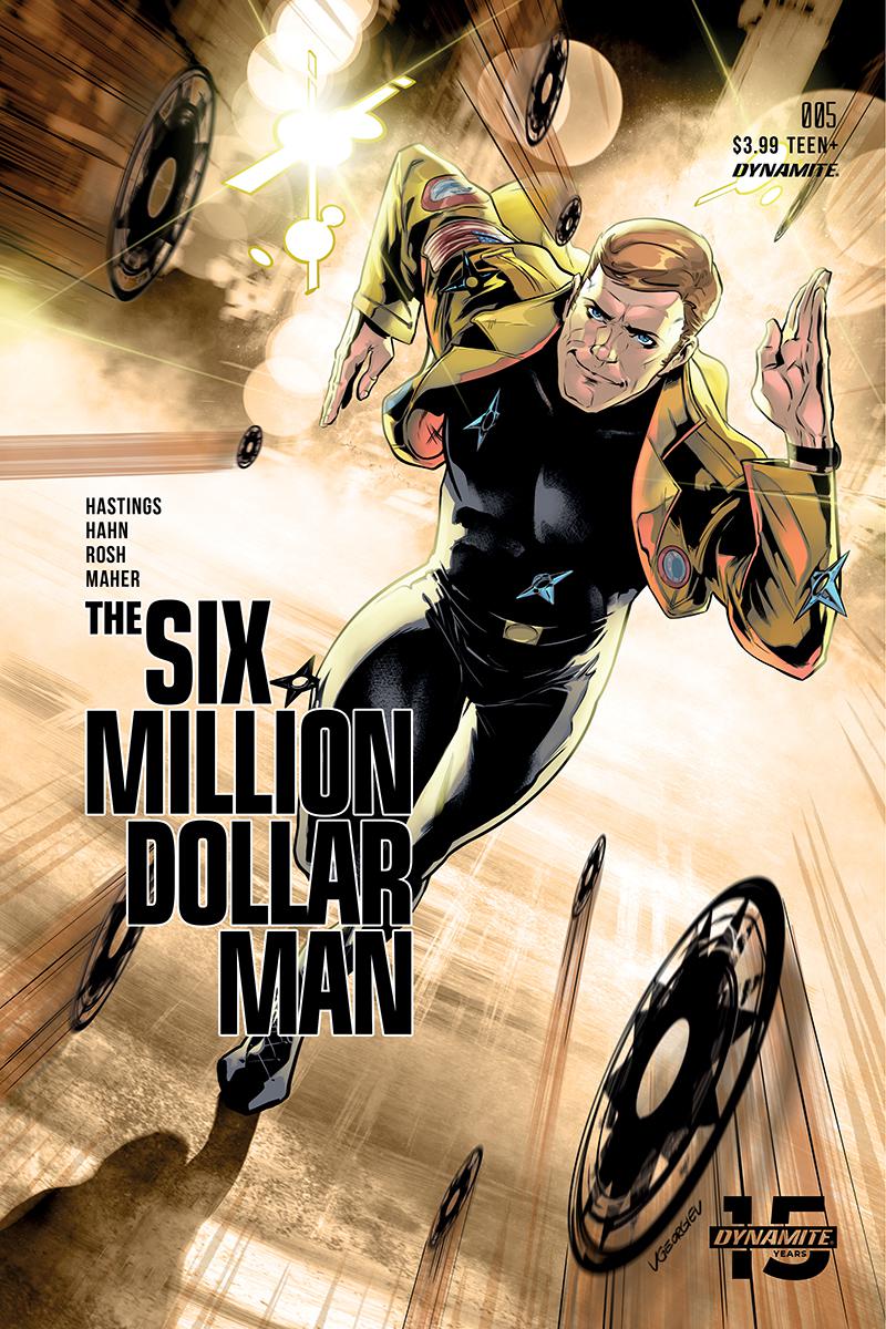 Six Million Dollar Man Vol 2 #5 Cover C Variant Vasil Georgiev Cover