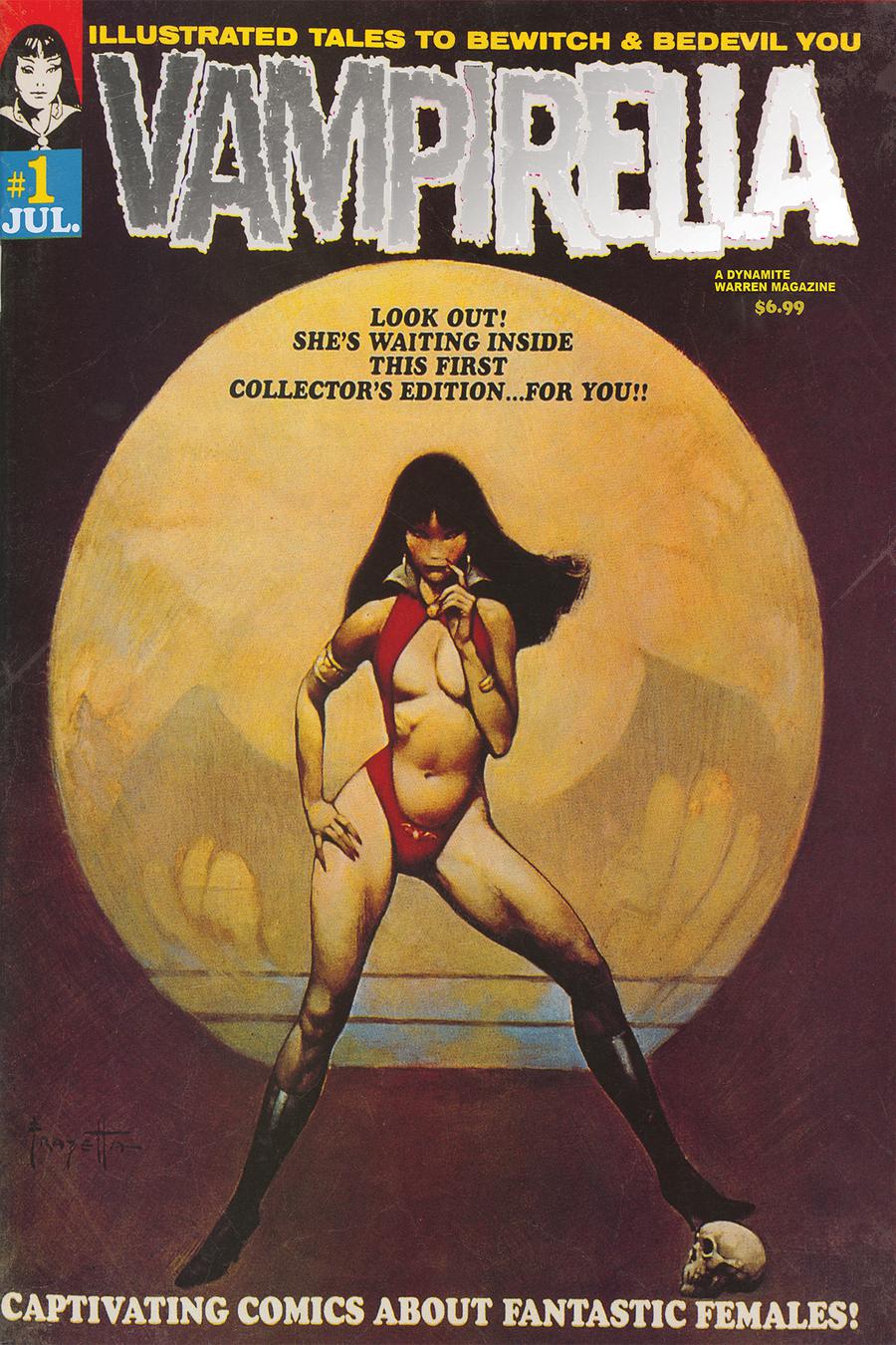 Vampirella Magazine #1 1969 Replica Edition Cover A Regular Cover