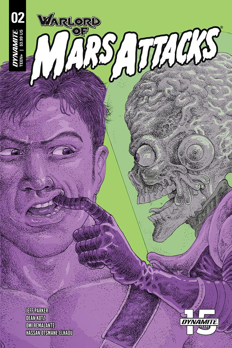 Warlord Of Mars Attacks #2 Cover C Variant Ramon Villalobos Cover