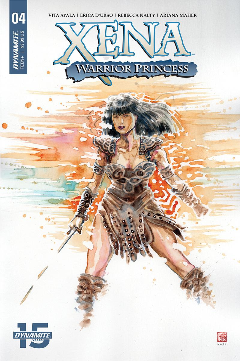 Xena Warrior Princess Vol 4 #4 Cover A Regular David Mack Cover