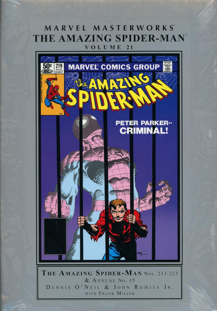 Marvel Masterworks Amazing Spider-Man Vol 21 HC Regular Dust Jacket