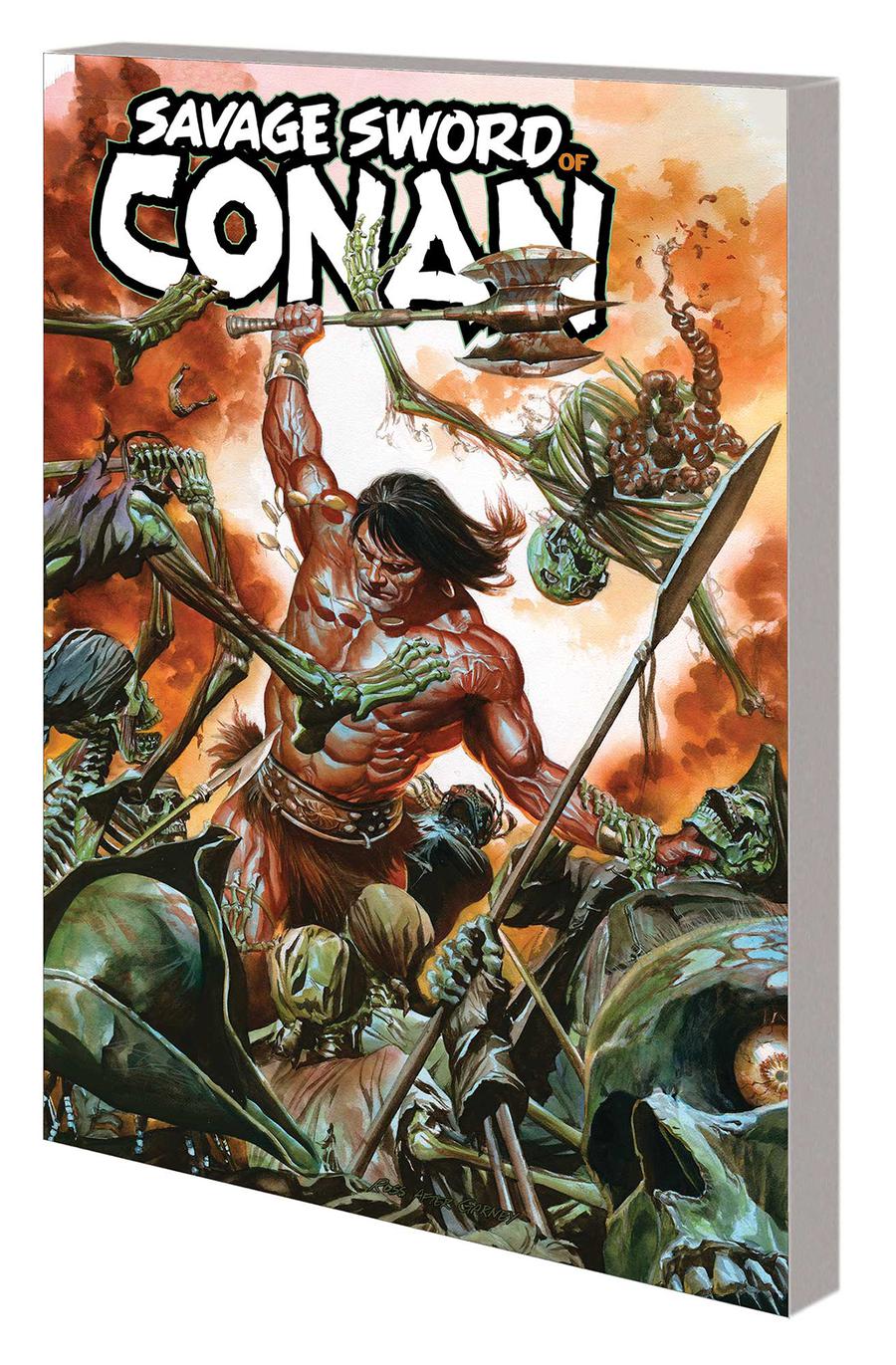 Savage Sword Of Conan Vol 1 Cult Of Koga Thun TP Book Market Color Edition