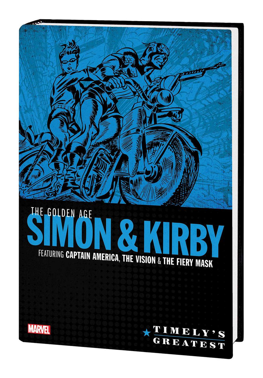 Timelys Greatest Golden Age Simon & Kirby Omnibus HC Book Market Joe Simon Cover