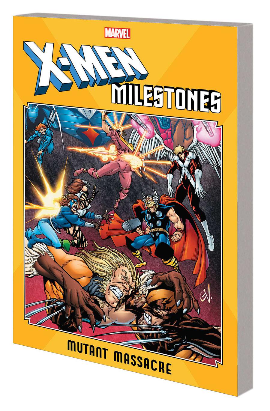 X-Men Milestones Mutant Massacre TP