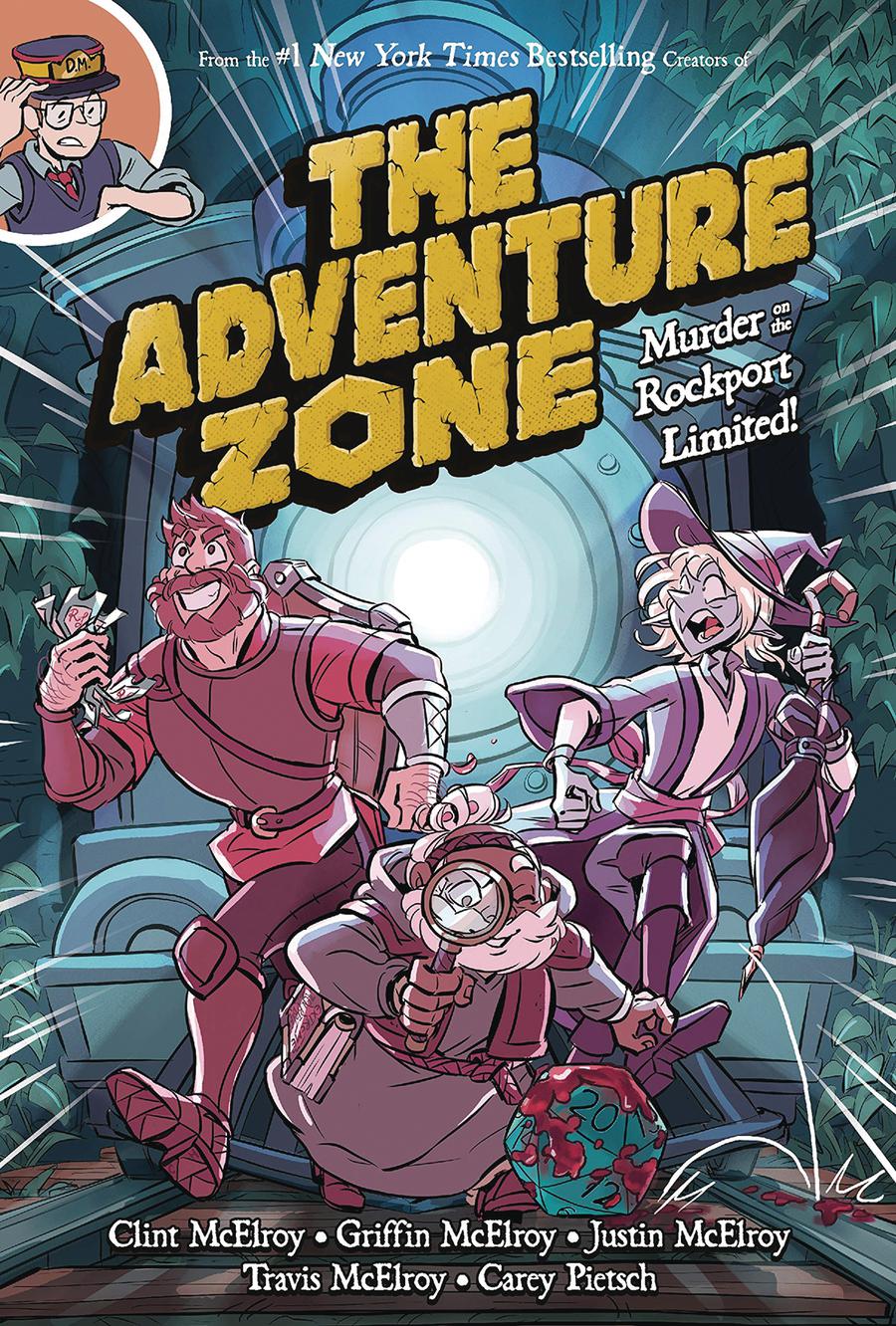 Adventure Zone Vol 2 Murder On The Rockport Limited HC