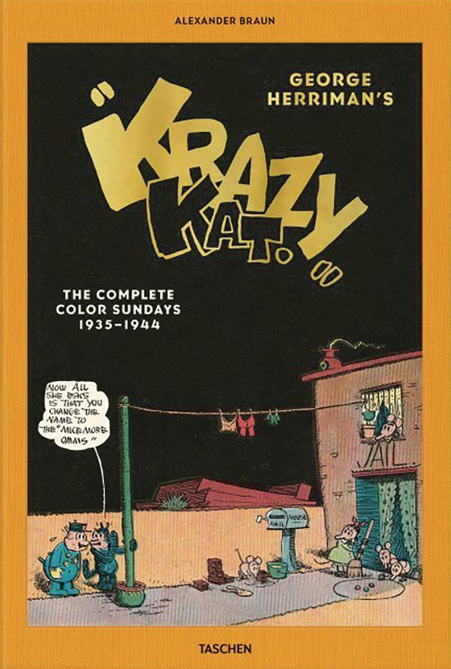 George Herrimans Krazy Kat Complete Color Sundays 1935-1944 HC