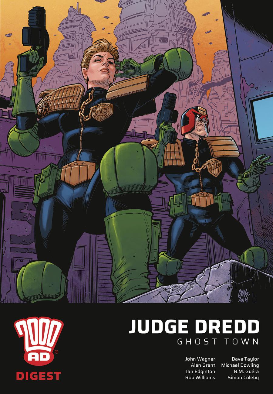 2000 AD Digest Judge Dredd Ghost Town TP