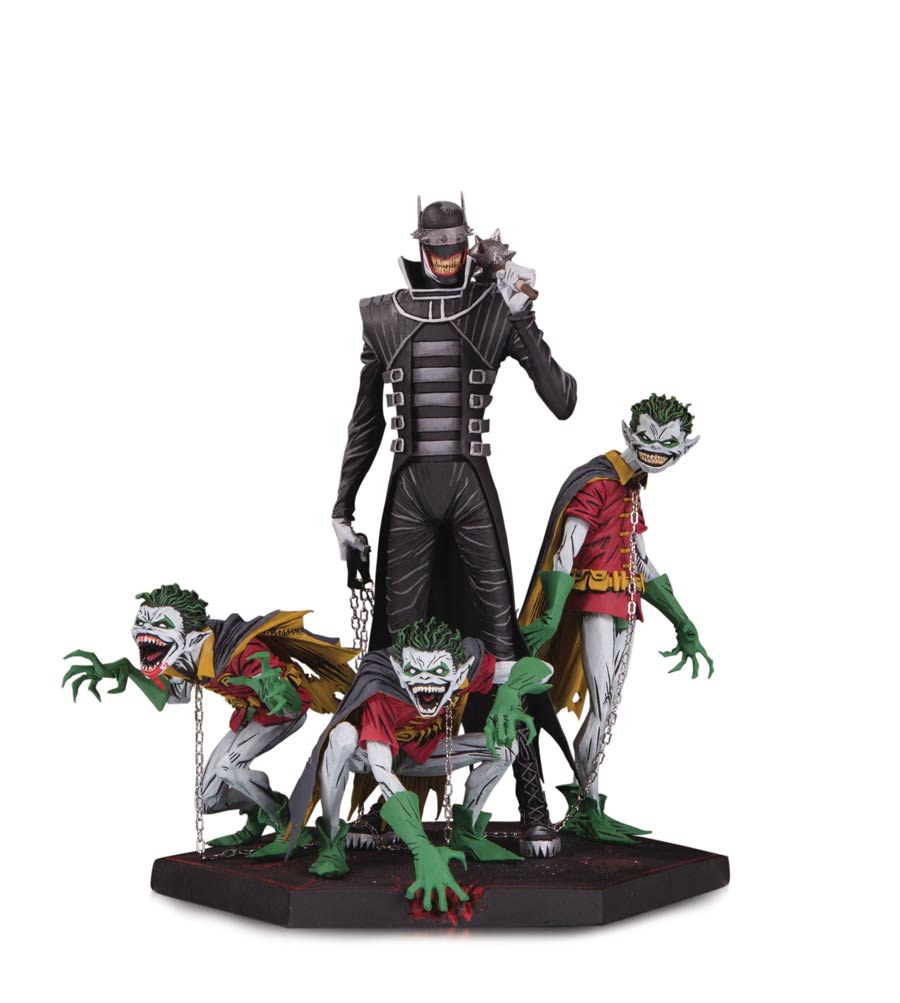 Dark Nights Metal Batman Who Laughs & Robin Minions Deluxe Statue