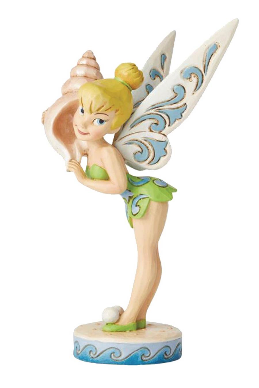 Disney Traditions Peter Pan Tinker Bell With Seashell Figurine