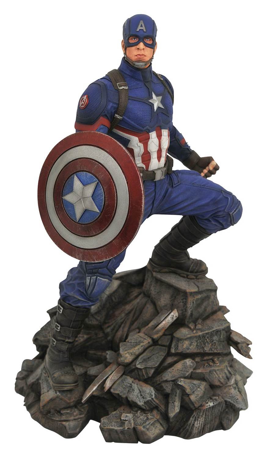 Marvel Movie Premier Collection Avengers Endgame Captain America Statue