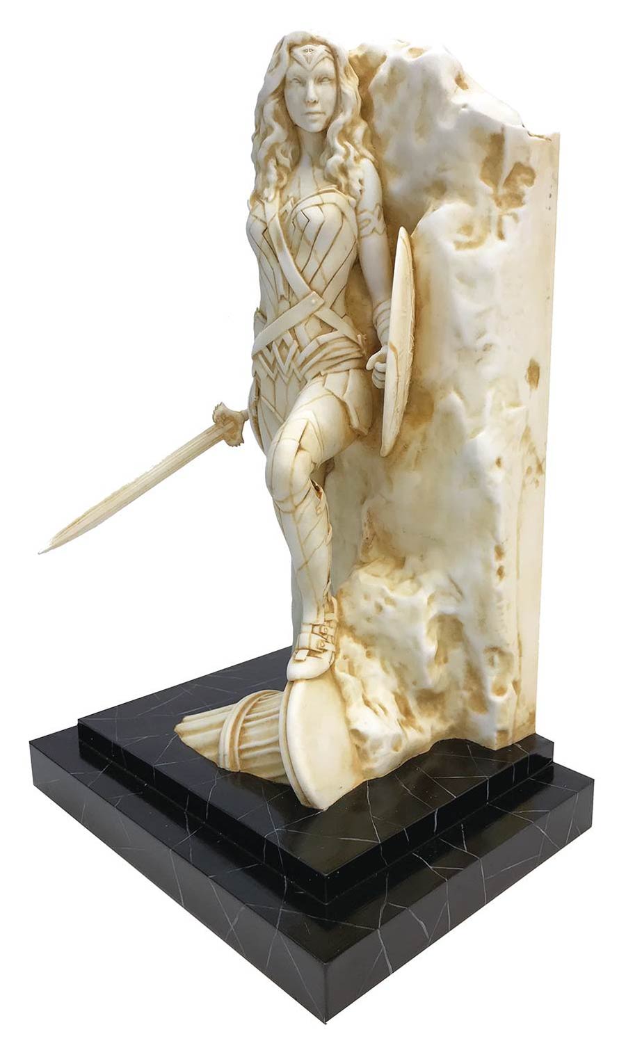 Wonder Woman Neo Classical Marble Finish Fine Art Statue