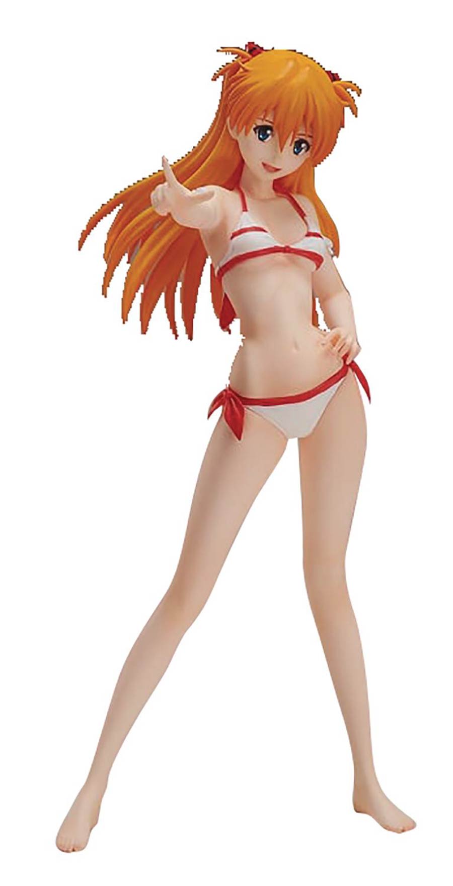 Evangelion Summer Queens Asuka Langley Shikinami PVC Figure Special Color Version