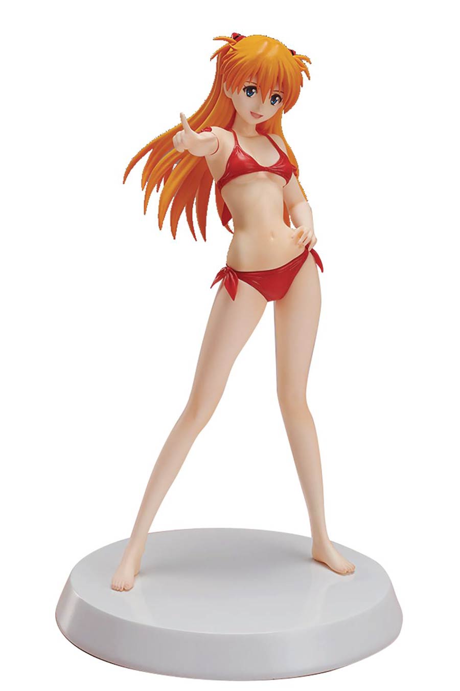 Evangelion Summer Queens Asuka Langley Shikinami PVC Figure Regular Color Version