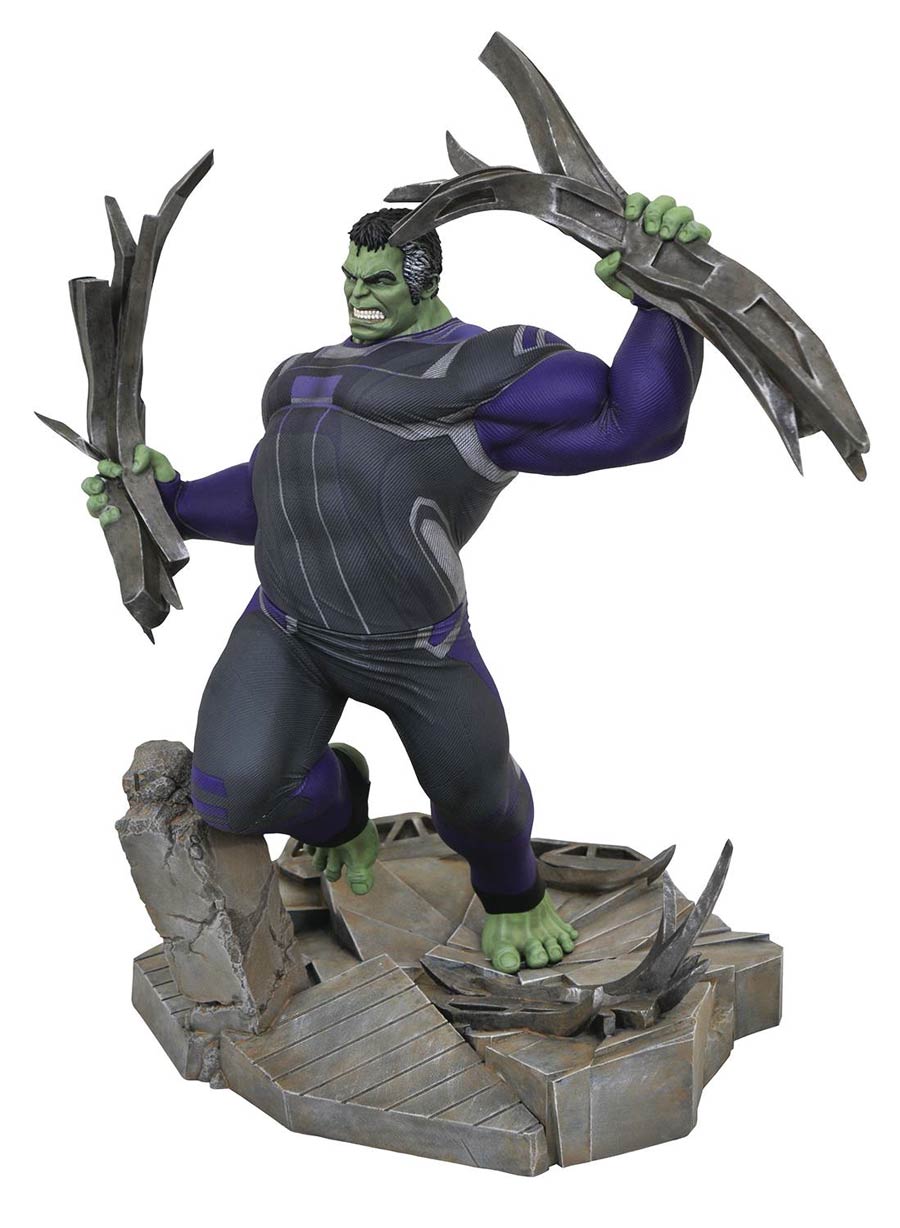 Marvel Movie Gallery Avengers Endgame Tracksuit Hulk Deluxe PVC Figure