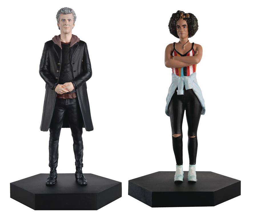 Doctor Who Figurine Collection Companion Set #4 Twelth Doctor & Bill Potts