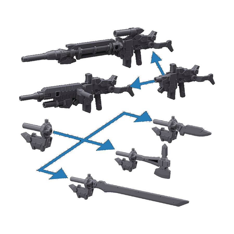 30 Minutes Missions Weapons 1/144 Kit #W-01 Option Weapon 1 For Alto